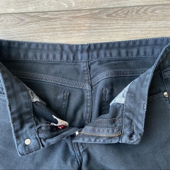 Lord Richards Skull Rivet Slim  Fit Stretch Jeans - Picture 7 of 13